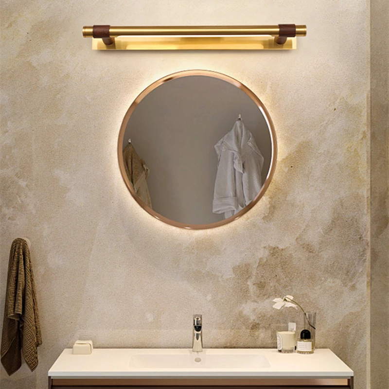 YEBMLP Modern Copper Mirror Light Black Golden Vanity Lamp LED Bathroom Toilet Make Up Lamp Cabinet Wall Light Dressing Lighting
YEBMLP Modern Copper Mirror Light Black Golden Vanity Lamp LED Bathroom Toilet Make Up Lamp Cabinet Wall Light Dressing Lighting