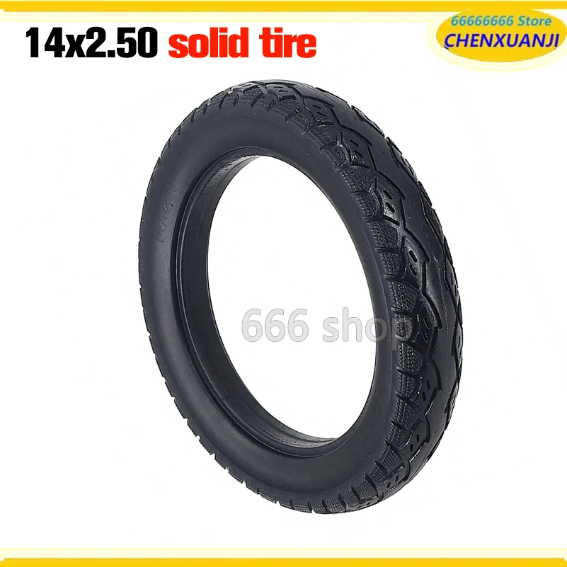14 Inch 14x2.50 Ebike Solid Tyre For Electric Bike Replacement Rubber Tires Electric Bicycle Accessories
14 Inch 14x2.50 Ebike Solid Tyre For Electric Bike Replacement Rubber Tires Electric Bicycle Accessories