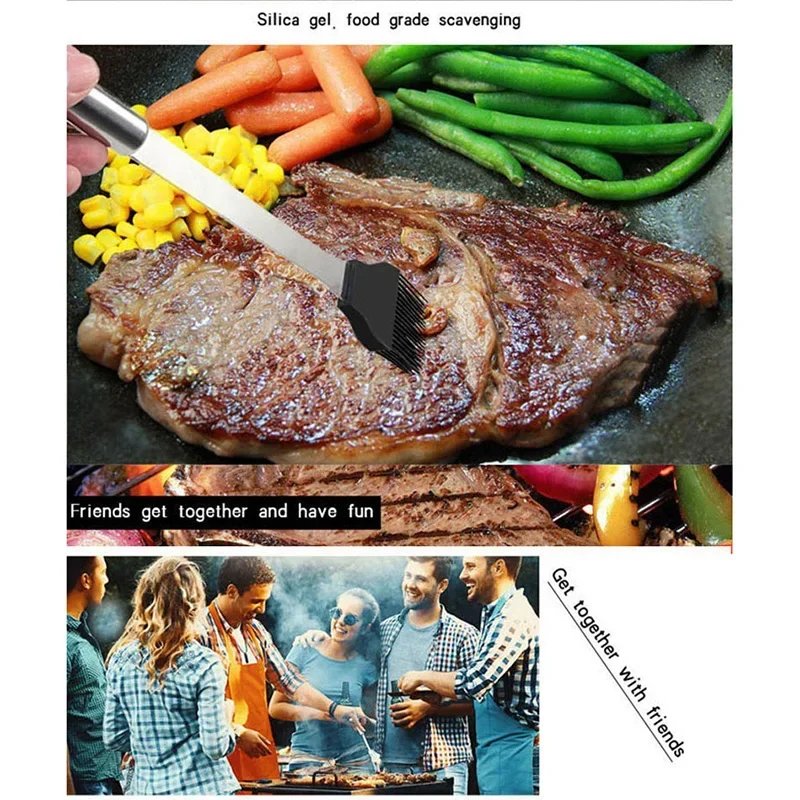 3/5/7 in 1 BBQ Grill Accessories Set Stainless Steel BBQ Utensil Kit with Case Portable Practical Grill Tools Utensils Kit
3/5/7 in 1 BBQ Grill Accessories Set Stainless Steel BBQ Utensil Kit with Case Portable Practical Grill Tools Utensils Kit