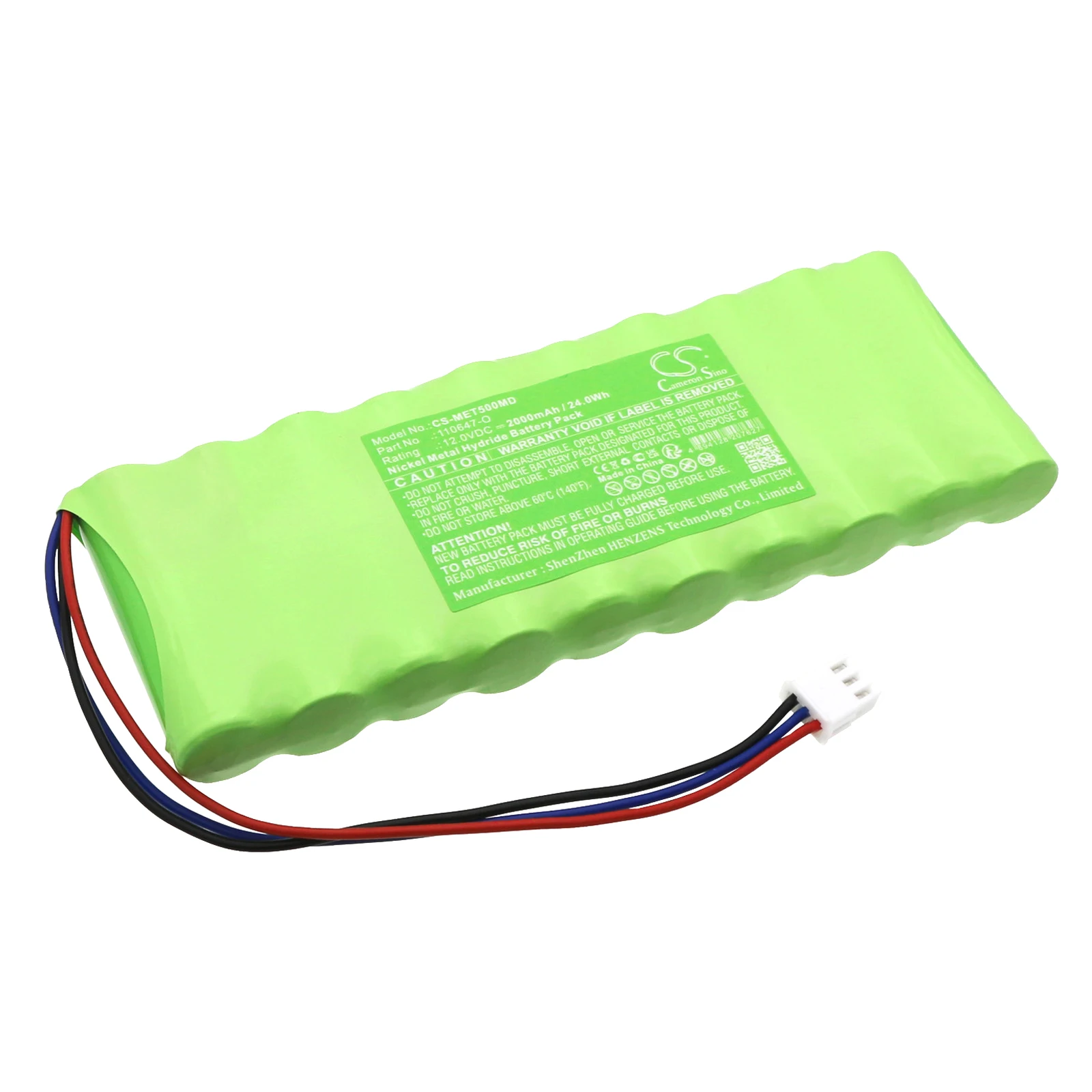 CS Replacement Battery For medicalEconet Monitor Compact Type 5O 110647-O, 21.10.5515 2000mAh /
CS Replacement Battery For medicalEconet Monitor Compact Type 5O 110647-O, 21.10.5515 2000mAh /