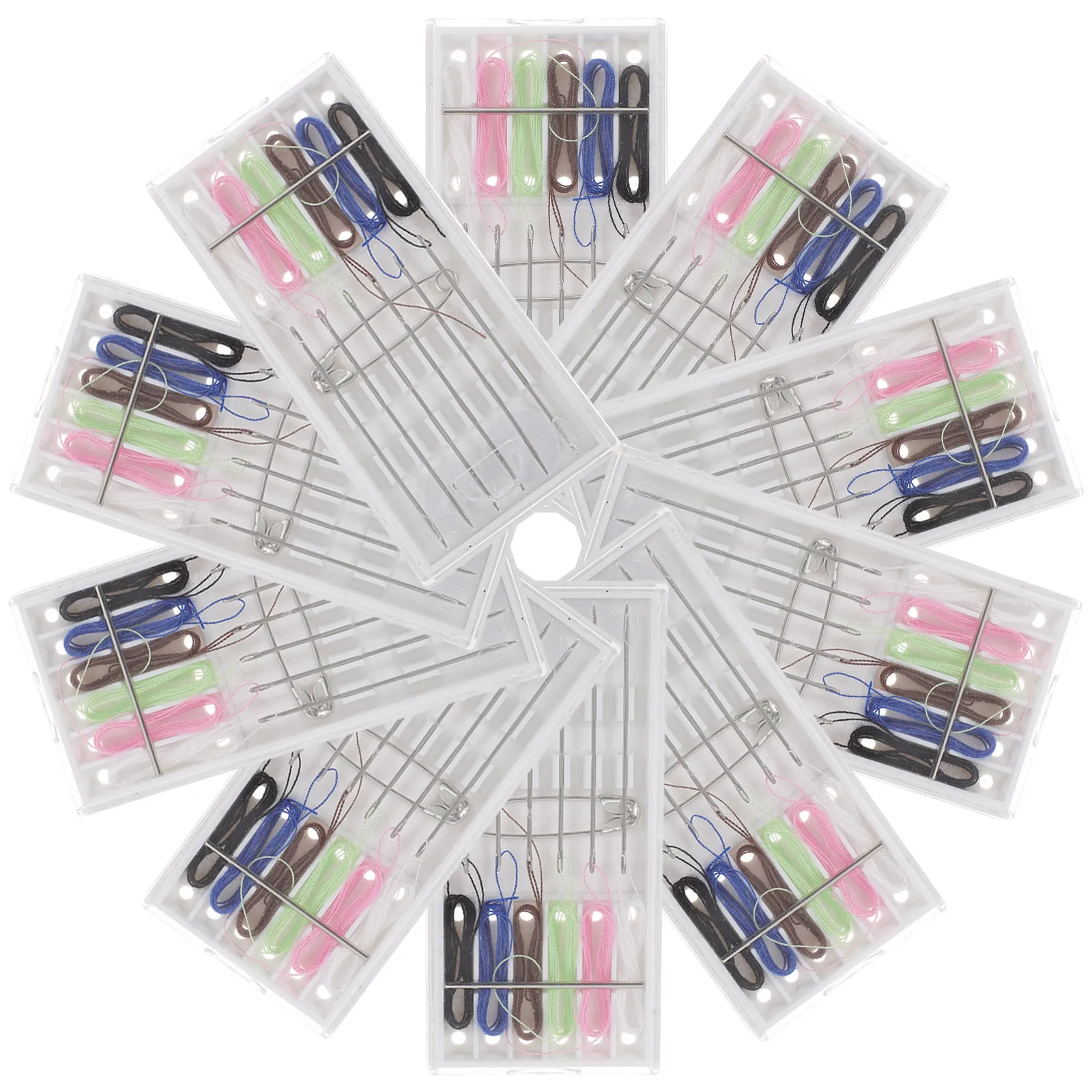 10Packs Comprehensive Sewing Kit Mini Size Essential Tools for Quilting Carpet Dress Making General Stitching Beginners Pros
10Packs Comprehensive Sewing Kit Mini Size Essential Tools for Quilting Carpet Dress Making General Stitching Beginners Pros