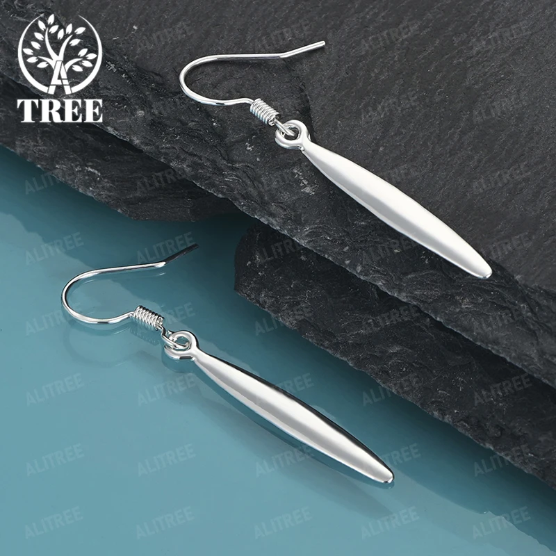 925 Sterling Silver Long Leaves Drop Earrings For Women Fashion Party Birthday Engagement Wedding Gift Charm Jewelry Accessories
925 Sterling Silver Long Leaves Drop Earrings For Women Fashion Party Birthday Engagement Wedding Gift Charm Jewelry Accessories