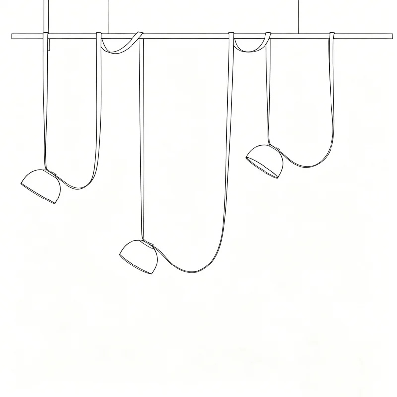 Modern Minimalist LED Belt Restaurant Chandelier Living Room Dining Table Bar Counter Duplex Decoration Hanging Light Fixture
Modern Minimalist LED Belt Restaurant Chandelier Living Room Dining Table Bar Counter Duplex Decoration Hanging Light Fixture