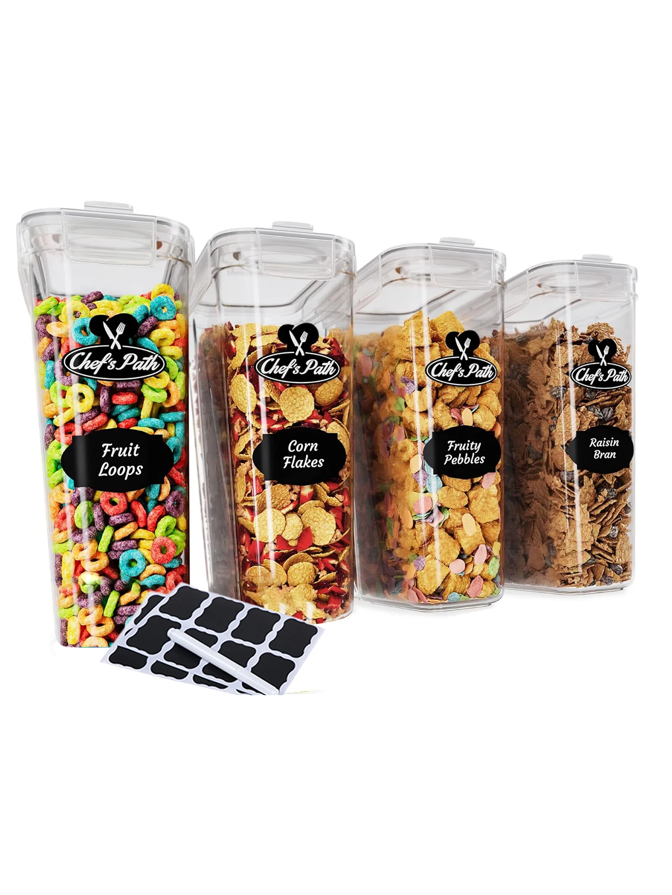 4pcs 2.5l grain storage tank, moisture-proof rice bucket food organizer, plastic transparent sealed jar with grain, flour, nuts
4pcs 2.5l grain storage tank, moisture-proof rice bucket food organizer, plastic transparent sealed jar with grain, flour, nuts