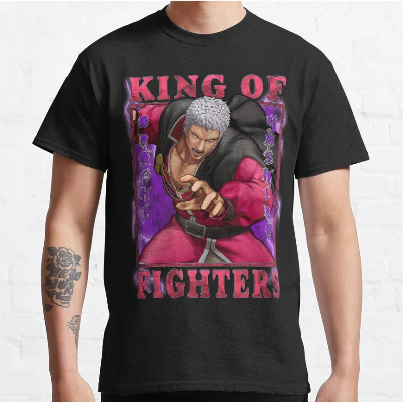 Orochi Yashiro parched earth KOF King of Fighters 80s Video game Retro fighting videogames T-shirt Large size Adult Tops S-6XL
Orochi Yashiro parched earth KOF King of Fighters 80s Video game Retro fighting videogames T-shirt Large size Adult Tops S-6XL