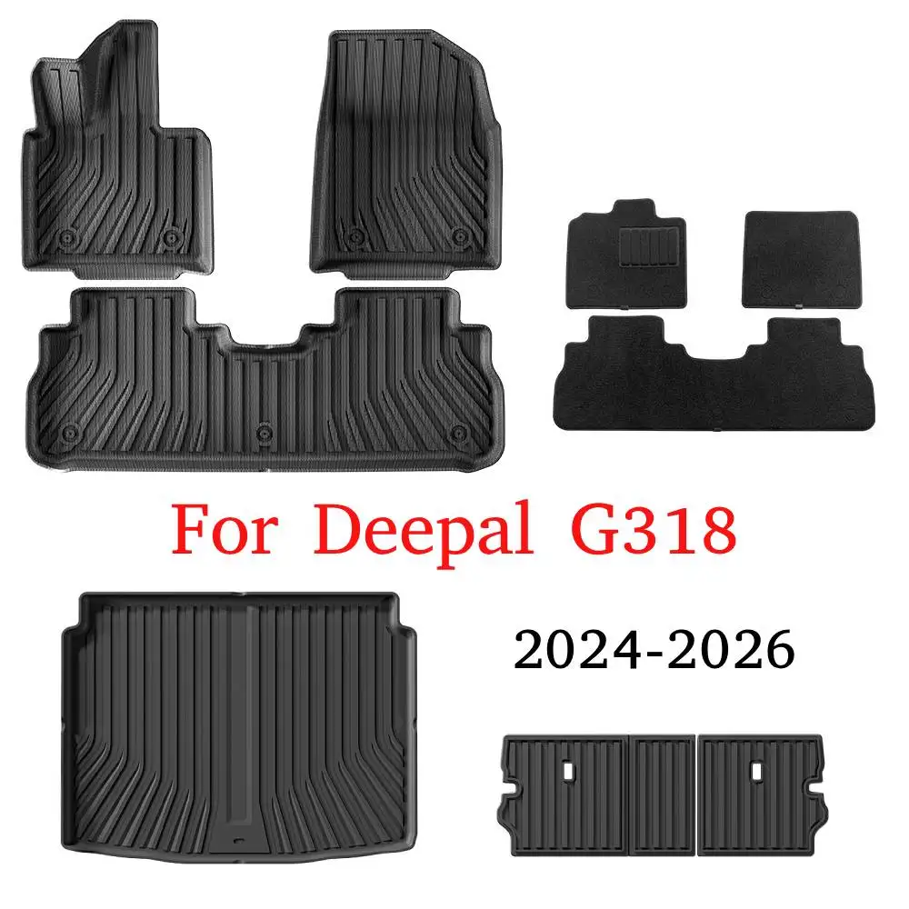 For Changan DEEPAL G318 2024-2026 TPE Floor Mats All Weather Protection Cargo Liner Waterproof Trunk Mat Backrest Pad Accessorie
For Changan DEEPAL G318 2024-2026 TPE Floor Mats All Weather Protection Cargo Liner Waterproof Trunk Mat Backrest Pad Accessorie