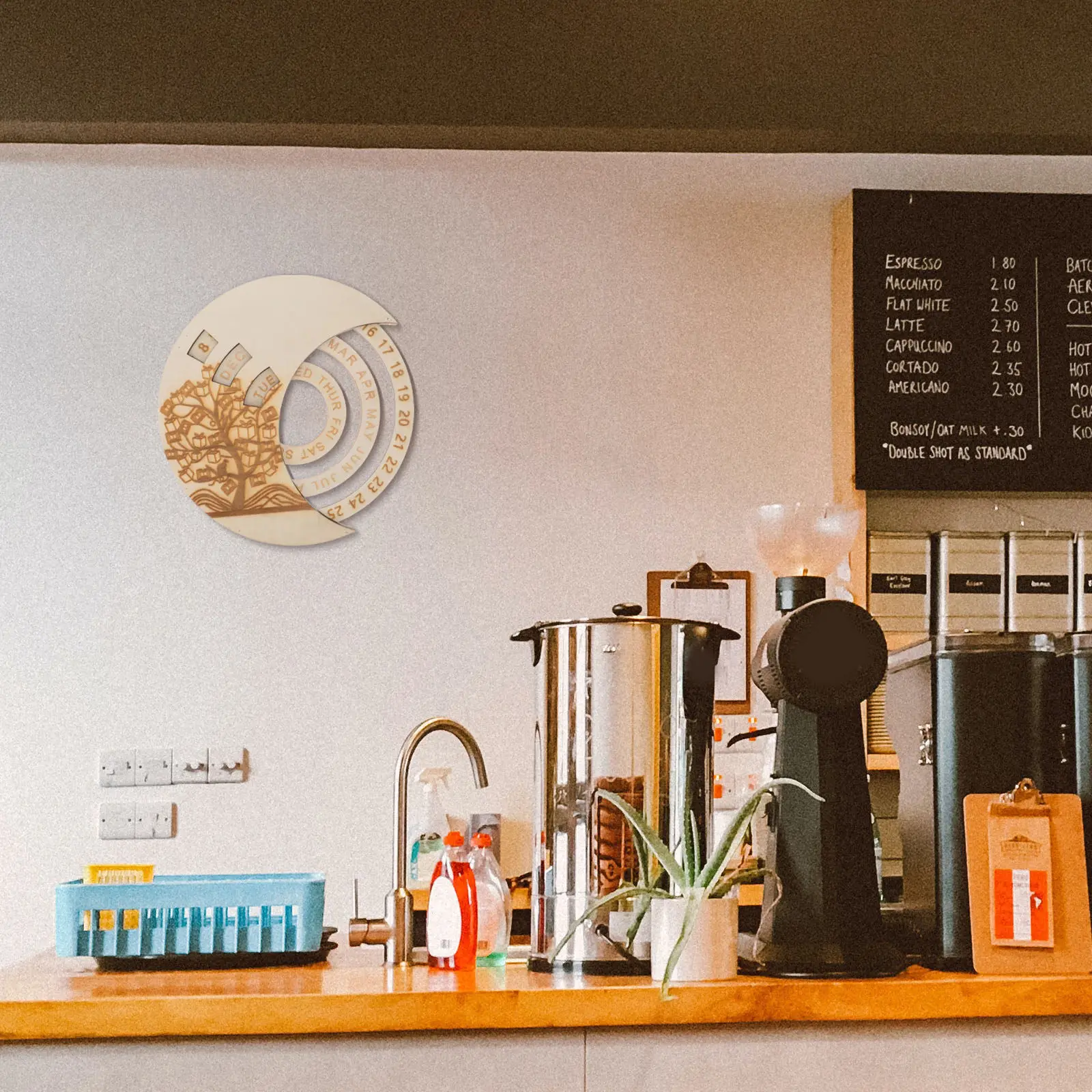 Wooden Perpetual Calendar Decor Wall Hanging Round Design Home Office Restaurant Decoration Premium Wood Craft
Wooden Perpetual Calendar Decor Wall Hanging Round Design Home Office Restaurant Decoration Premium Wood Craft