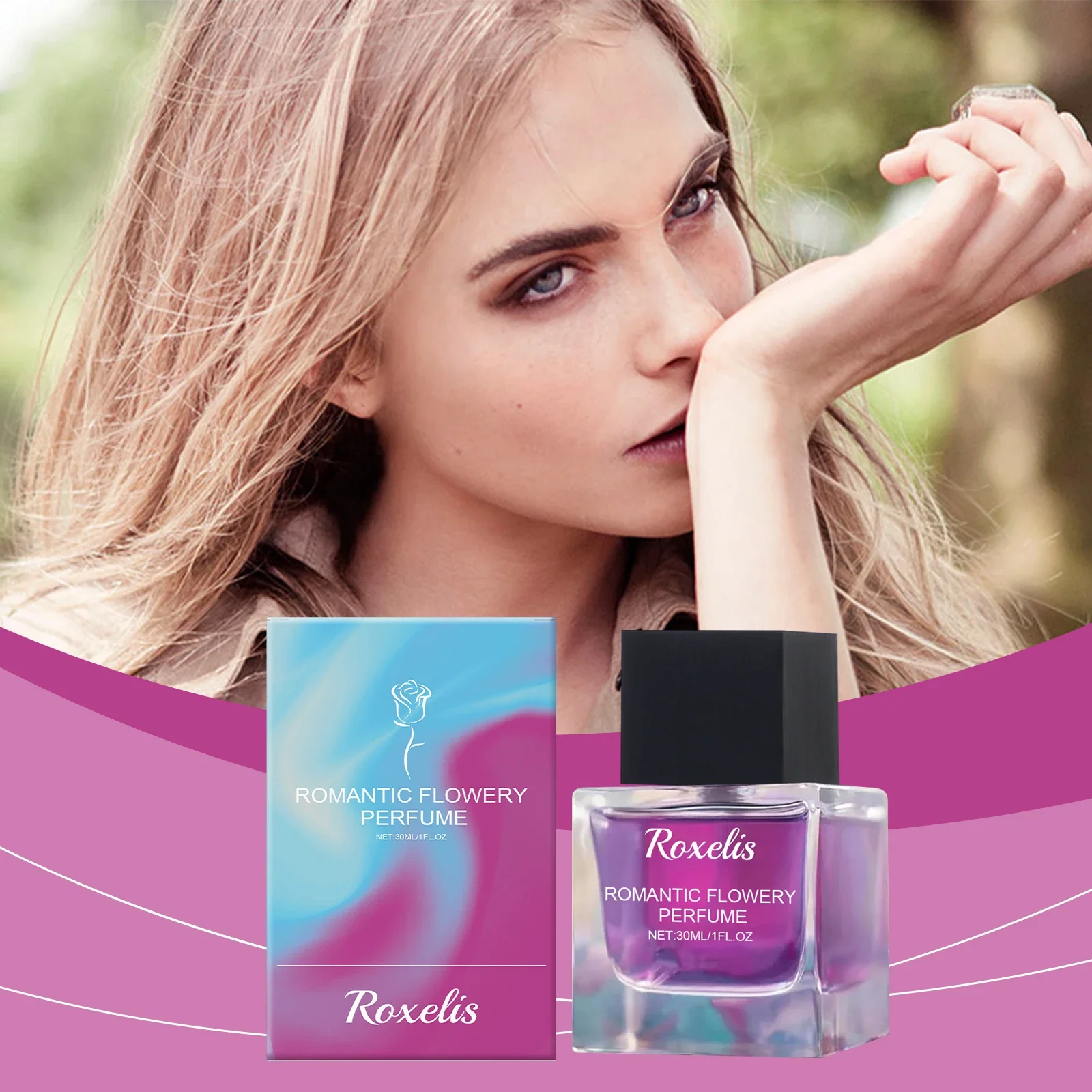 Romantic Perfume for Women Eau De Parfum Spray Aroma Floral Long Lasting Fragrance Keep Fresh Dating Sexy Pheromone Perfume Gift
Romantic Perfume for Women Eau De Parfum Spray Aroma Floral Long Lasting Fragrance Keep Fresh Dating Sexy Pheromone Perfume Gift