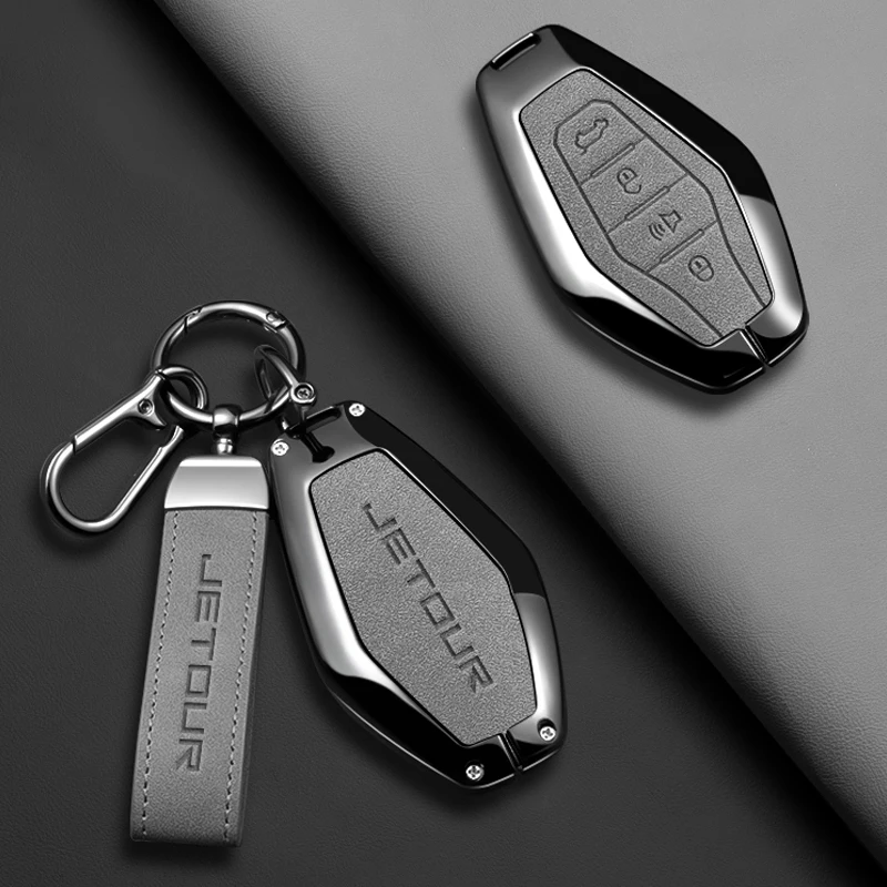 Zinc Alloy Car Remote Key Fob Case Cover For Chery JETOUR X70 X70plus X70m X90plus X95pro Protector Shell Keychain Accessories
Zinc Alloy Car Remote Key Fob Case Cover For Chery JETOUR X70 X70plus X70m X90plus X95pro Protector Shell Keychain Accessories