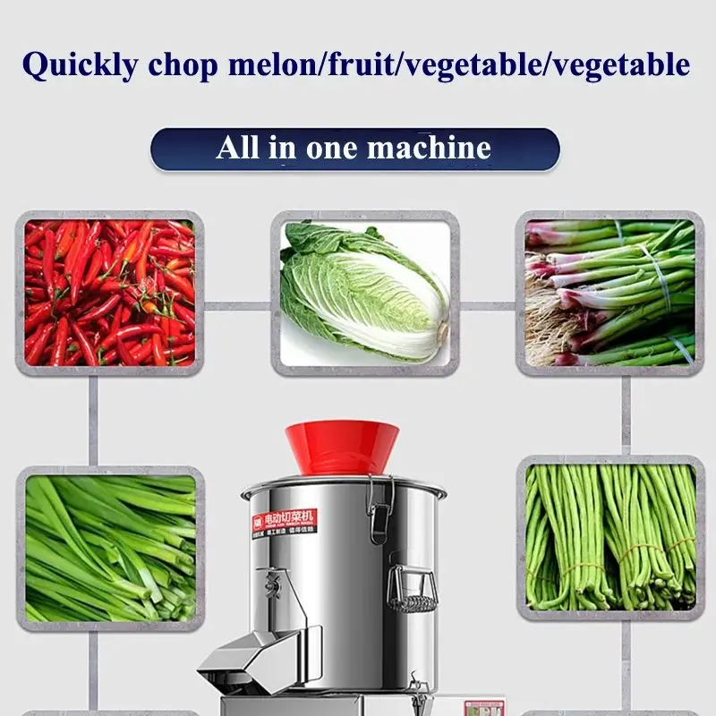 Multi-function Food Cutter Electric Chopper Dumpling Stuffing Blender Dumpling Stuffing Stainless Steel Food Processing Machine