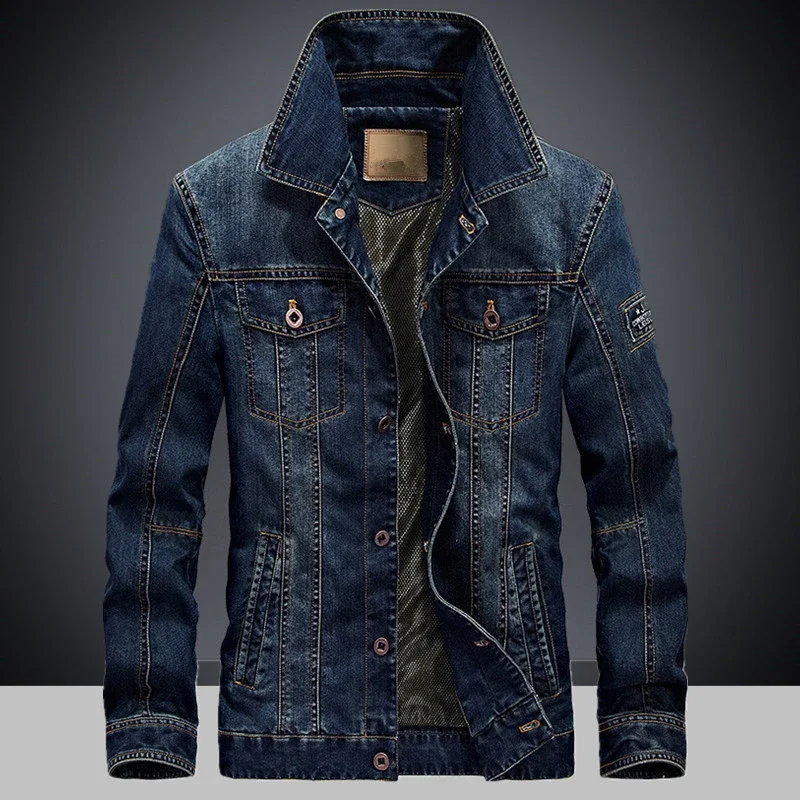 casual denim jacket, spring and autumn style Jeans Coat for Men Light Denim jacket, men's multi bag retro denim jacket
casual denim jacket, spring and autumn style Jeans Coat for Men Light Denim jacket, men's multi bag retro denim jacket