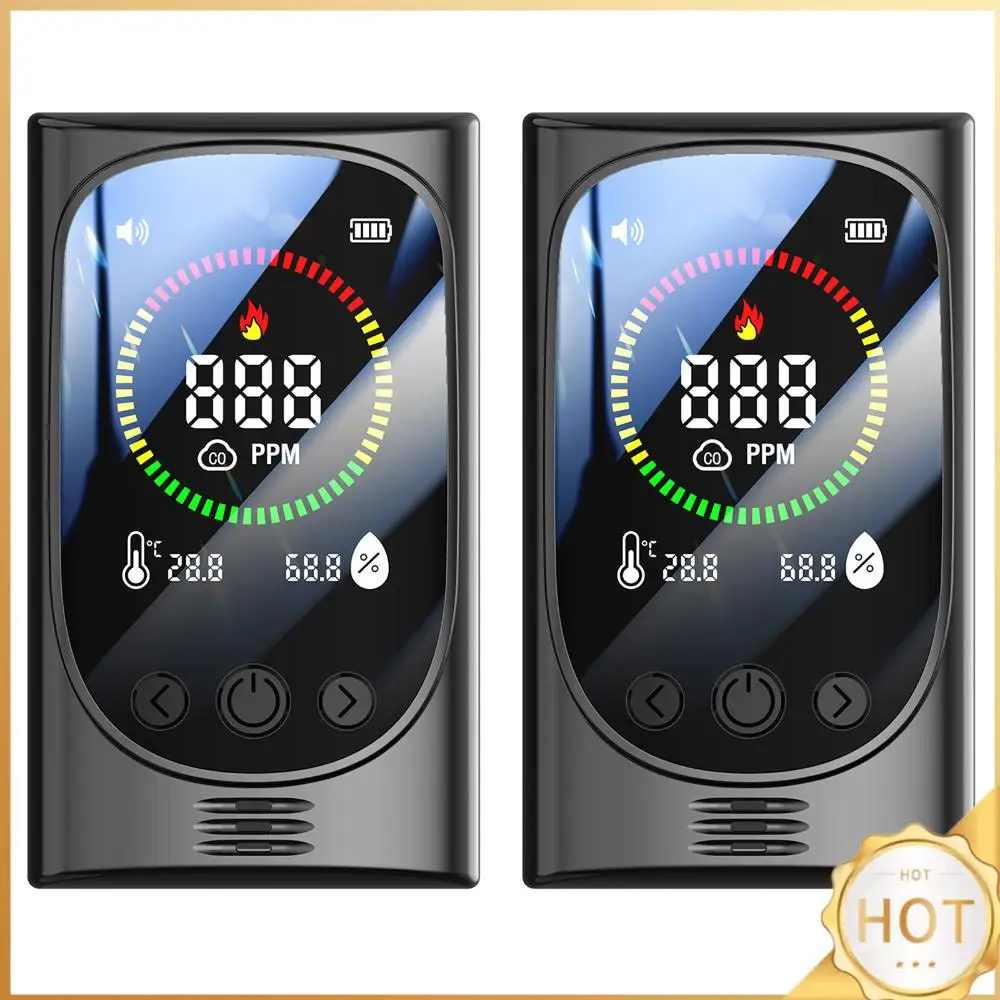 4-in-1 Portable Carbon Monoxide Alarm with Digital Display Plug-in Air Quality Monitor CO Detector for Home Kitchen RV Travel
4-in-1 Portable Carbon Monoxide Alarm with Digital Display Plug-in Air Quality Monitor CO Detector for Home Kitchen RV Travel