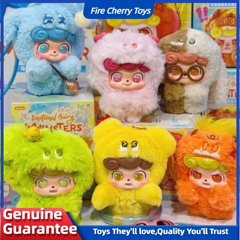 Genuine Jotoys Q Kids Emotional Hairy Monsters Series Blind Box Trendy Play Plush Toy Cute Doll Surprise Ornament Girl'S Gift
Genuine Jotoys Q Kids Emotional Hairy Monsters Series Blind Box Trendy Play Plush Toy Cute Doll Surprise Ornament Girl'S Gift