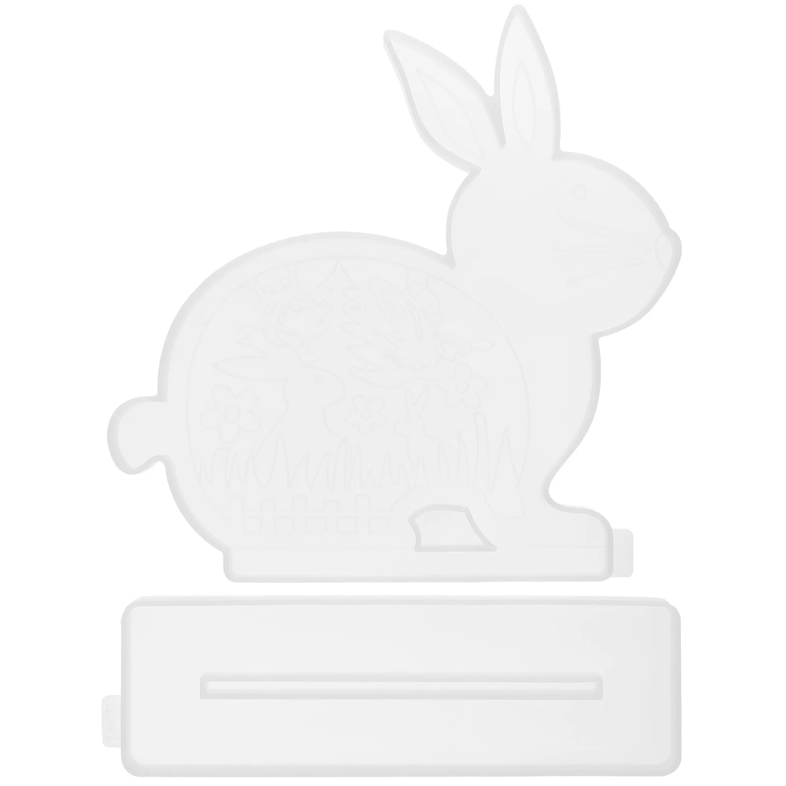 1Set Easter Bunny Silicone Mold Durable Rabbit Resin Mold DIY Craft Ornament Making Silicone Resin Molds for Epoxy
1Set Easter Bunny Silicone Mold Durable Rabbit Resin Mold DIY Craft Ornament Making Silicone Resin Molds for Epoxy