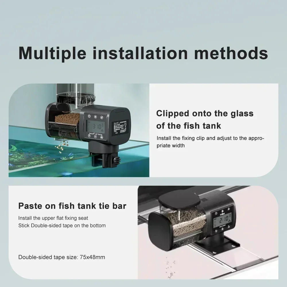 Automatic Fish Tank Feeder Digital Display Smart Timed Automatic Feeder Aquarium Capacity Goldfish Betta Feeding Supplies
Automatic Fish Tank Feeder Digital Display Smart Timed Automatic Feeder Aquarium Capacity Goldfish Betta Feeding Supplies