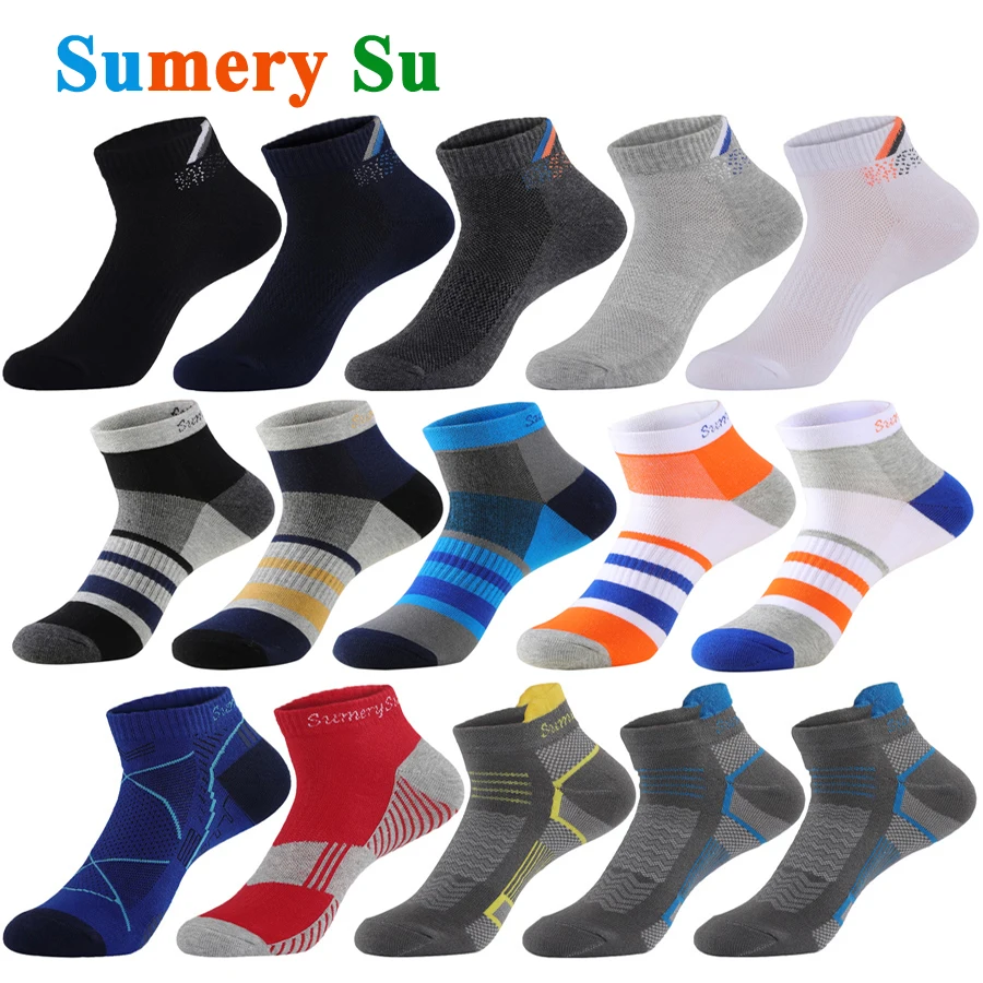 3 Pairs/Lot Mens Running Socks Short Sports Cotton Mesh Design Colorful Travel Casual Ankle Compression Sock Male 21 Colors
3 Pairs/Lot Mens Running Socks Short Sports Cotton Mesh Design Colorful Travel Casual Ankle Compression Sock Male 21 Colors