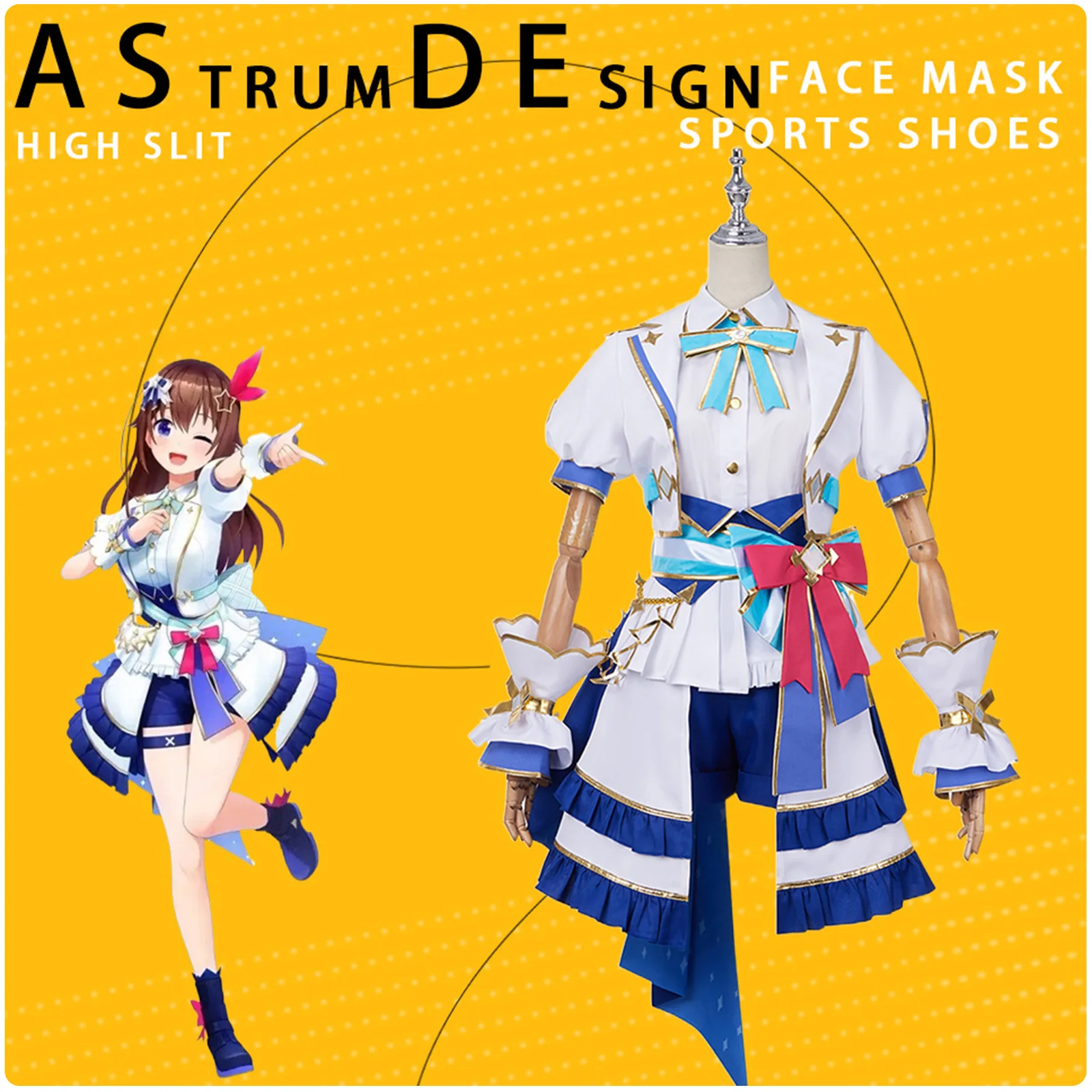 Anime Momosuzu Nene Tokino Sora Cosplay Costume Fancy Dress Plaid Daily Uniform Suit Halloween Christmas Halloween Party Outfit
Anime Momosuzu Nene Tokino Sora Cosplay Costume Fancy Dress Plaid Daily Uniform Suit Halloween Christmas Halloween Party Outfit