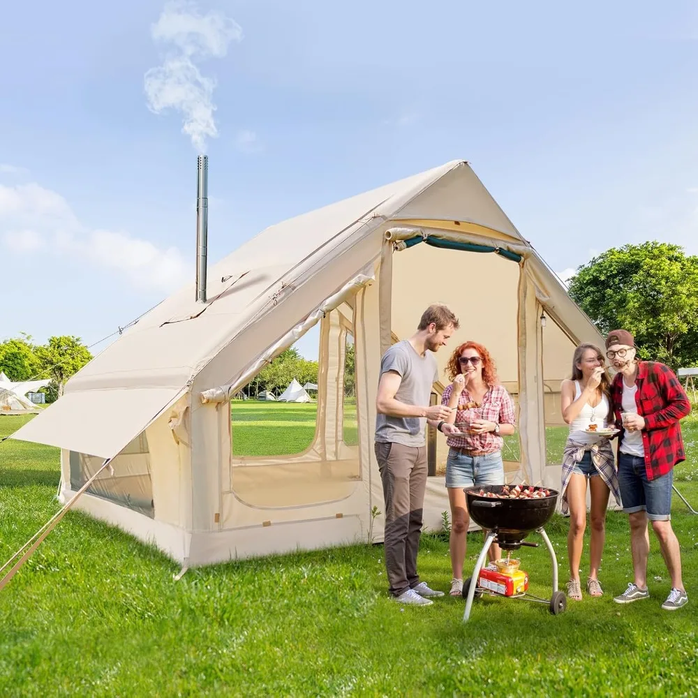 Inflatable Blow Up Tents for Camping,Waterproof Oxford Hot Tent with Manual Pump,Spacious Easy Setup Inflatable Camping
Inflatable Blow Up Tents for Camping,Waterproof Oxford Hot Tent with Manual Pump,Spacious Easy Setup Inflatable Camping