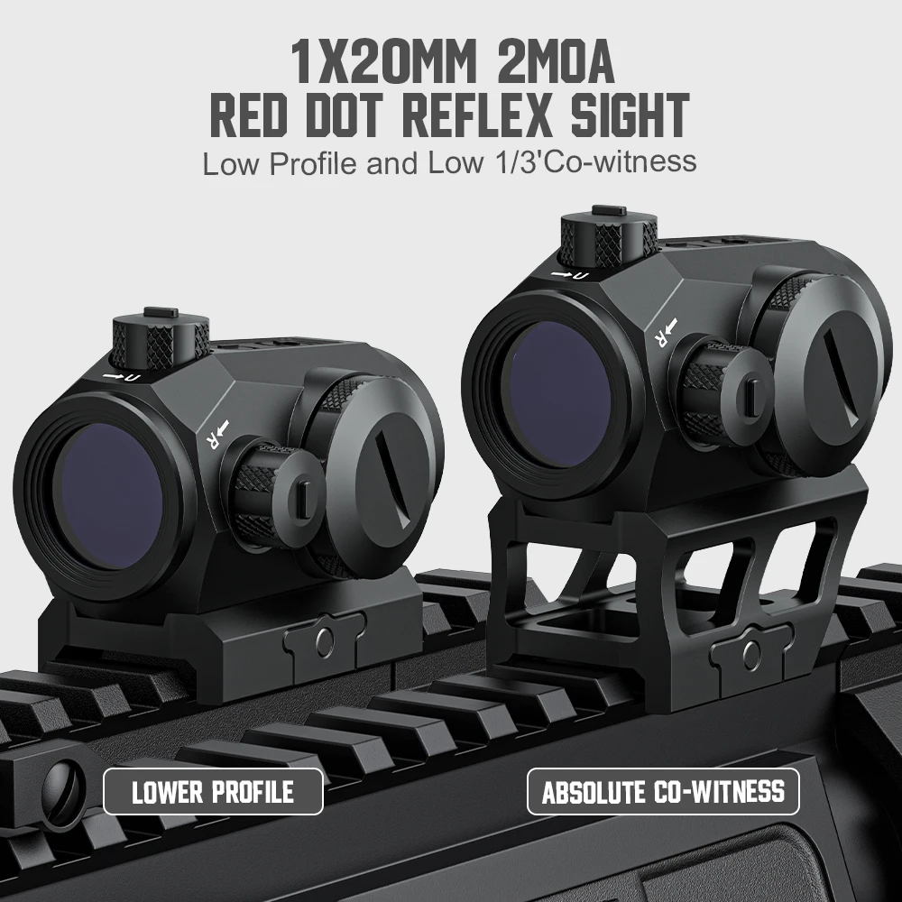 HD-11 red dot sight, Motion Awake 2 MOA red dot optical, suitable for 1x20mm compact oscilloscope on 21mm Picatinny track
HD-11 red dot sight, Motion Awake 2 MOA red dot optical, suitable for 1x20mm compact oscilloscope on 21mm Picatinny track