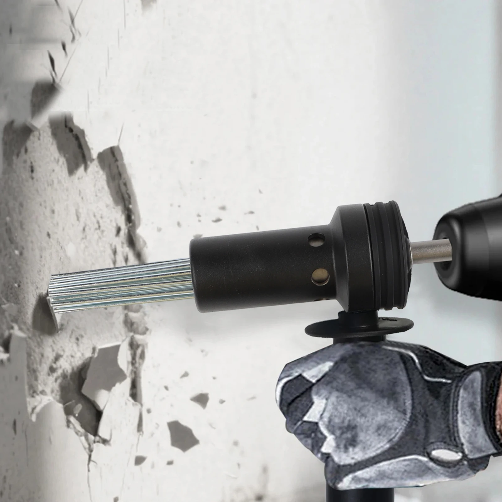 Concrete Drilling Accessory Needle Scaler For Concrete Cleaning Anti-slip Clamping Hardened Steel Construction
Concrete Drilling Accessory Needle Scaler For Concrete Cleaning Anti-slip Clamping Hardened Steel Construction