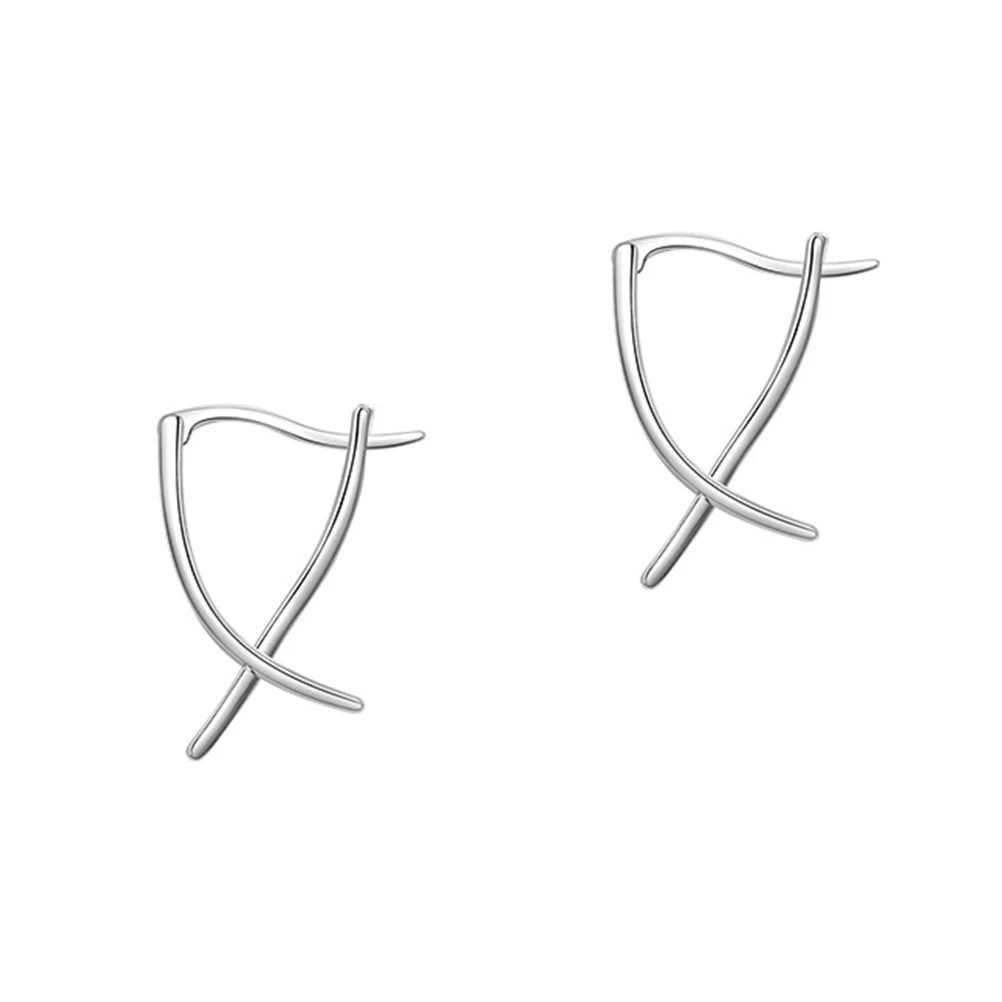 Line Cross Earrings S925 Sterling Silver Women Retro Chic Girls Jewelry Party Gift Long Serving Life Stylish Durable
Line Cross Earrings S925 Sterling Silver Women Retro Chic Girls Jewelry Party Gift Long Serving Life Stylish Durable