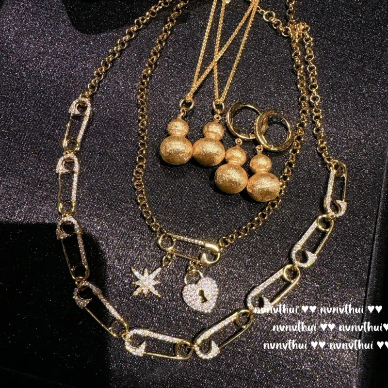 Vintage Starburst Heart Lock Gemstone Necklace Curved Brushed Gourd Gemstone Earrings
Vintage Starburst Heart Lock Gemstone Necklace Curved Brushed Gourd Gemstone Earrings