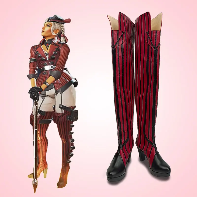 Games Apex legends Cosplay Loba Andrade Boots Handmade Faux Leather Long Boots Female Male Costume Boots Can Custom Made
Games Apex legends Cosplay Loba Andrade Boots Handmade Faux Leather Long Boots Female Male Costume Boots Can Custom Made