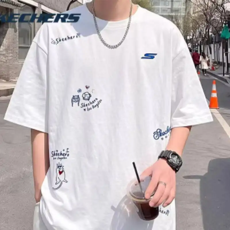Skechers Kids T Shirt Short Sleeve Tee Soft Breathable Comfortable Daily Wear Top P226U029-0019 Latest model
Skechers Kids T Shirt Short Sleeve Tee Soft Breathable Comfortable Daily Wear Top P226U029-0019 Latest model