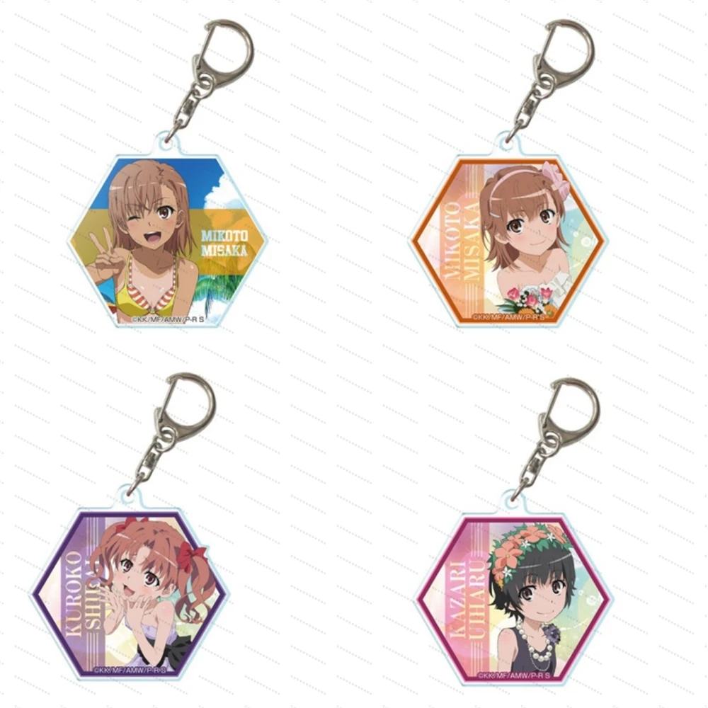 Toaru Kagaku no Railgun Acrylic keychain as a gift for friends, a desktop decoration
Toaru Kagaku no Railgun Acrylic keychain as a gift for friends, a desktop decoration