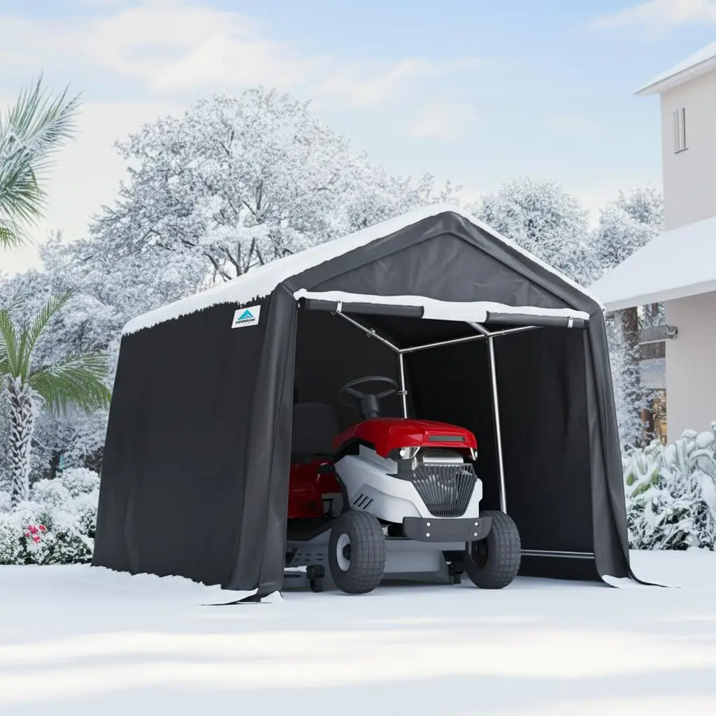 Уличный переносной навес-укрытие 3х3 м (10x10 футов) для патио, склада или парковки, сверхпрочный, с 2 рулонными дверями на молнии и вентиляцией, на заказ
Уличный переносной навес-укрытие 3х3 м (10x10 футов) для патио, склада или парковки, сверхпрочный, с 2 рулонными дверями на молнии и вентиляцией, на заказ