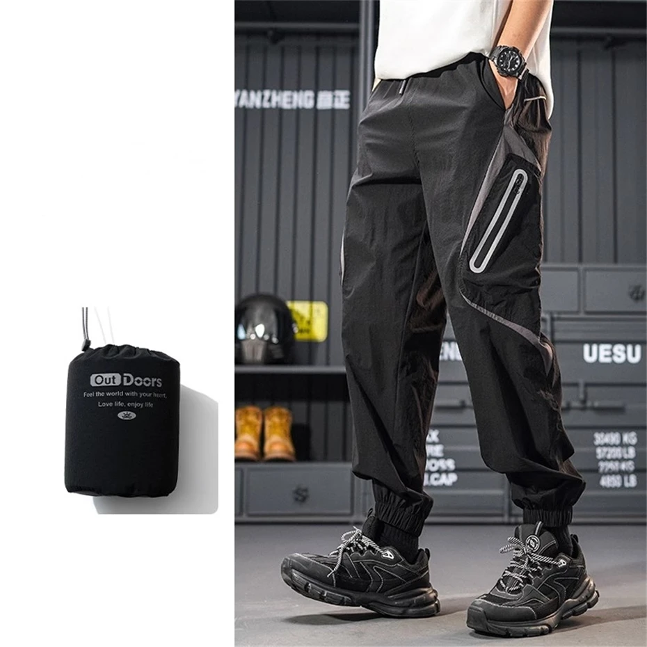 Tactical Thin Joggers Pants Mens Streetwear Hip Hop Punk Casual Trousers Men Baggy Large Pockets Quick Drying Cargo Pant Male
Tactical Thin Joggers Pants Mens Streetwear Hip Hop Punk Casual Trousers Men Baggy Large Pockets Quick Drying Cargo Pant Male