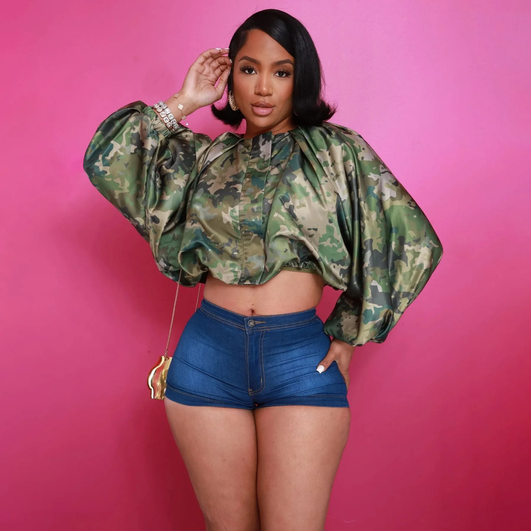 Модный женский укороченный топ на молнии с длинным рукавом и круглым вырезом «летучая мышь», элегантная Дашики, африканская одежда, уличная одежда, пальто, куртка, верхняя одежда, пальто
Модный женский укороченный топ на молнии с длинным рукавом и круглым вырезом «летучая мышь», элегантная Дашики, африканская одежда, уличная одежда, пальто, куртка, верхняя одежда, пальто