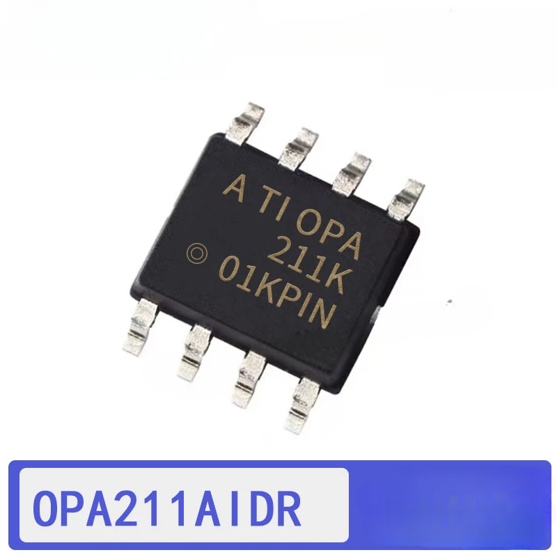 Новый оригинальный прецизионный операционный усилитель OPA211AIDR OPA211AID OPA211 SOP-8
Новый оригинальный прецизионный операционный усилитель OPA211AIDR OPA211AID OPA211 SOP-8