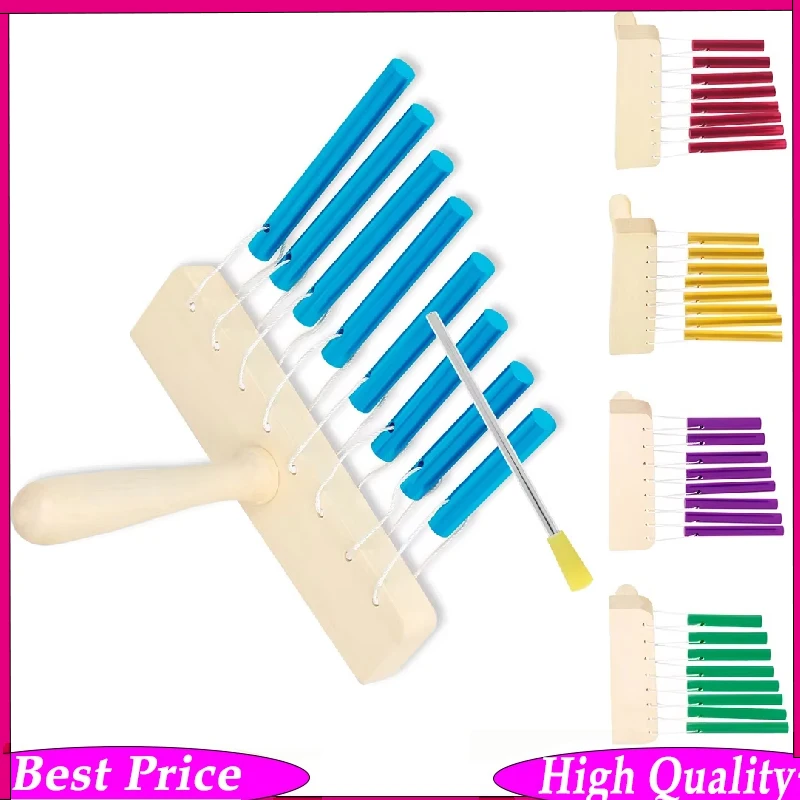 Orff Hand-Held Wind Chime Preschool Education Toy Eight Tone Percussion Instrument Solid Wood Wind Chimes for Kids
Orff Hand-Held Wind Chime Preschool Education Toy Eight Tone Percussion Instrument Solid Wood Wind Chimes for Kids
