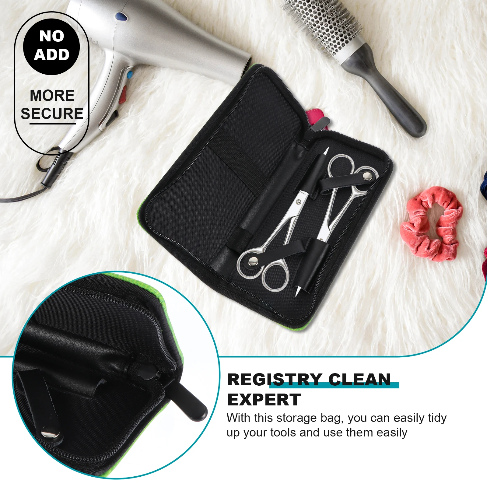 Scissors Bag Hairdresser Equipment Barber Case Tool Tools Cutting Pouch Travel Green R om Texture High Capacity for Salon
Scissors Bag Hairdresser Equipment Barber Case Tool Tools Cutting Pouch Travel Green R om Texture High Capacity for Salon