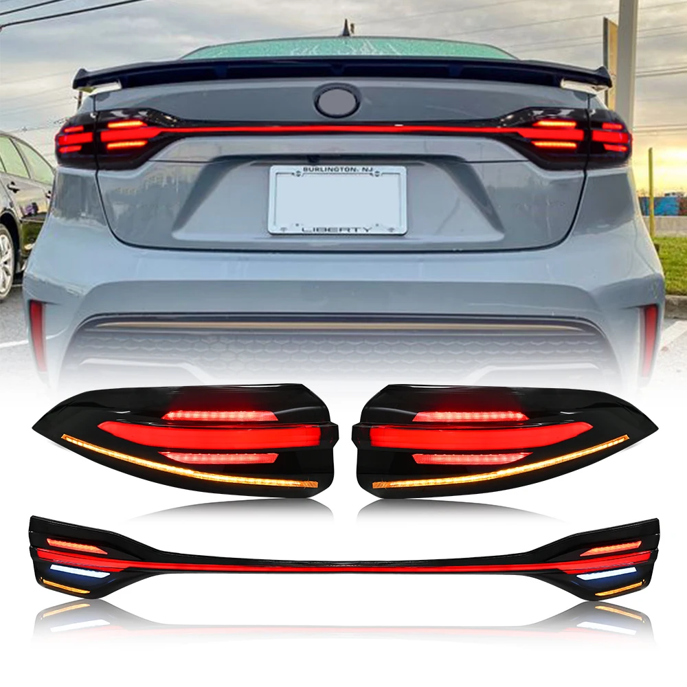New Led Tail Lights for 2020-2024 Toyota Corolla Start Up Animation DRL Sequential Indicator Rear Lamp Assembly Smoked Lens
New Led Tail Lights for 2020-2024 Toyota Corolla Start Up Animation DRL Sequential Indicator Rear Lamp Assembly Smoked Lens