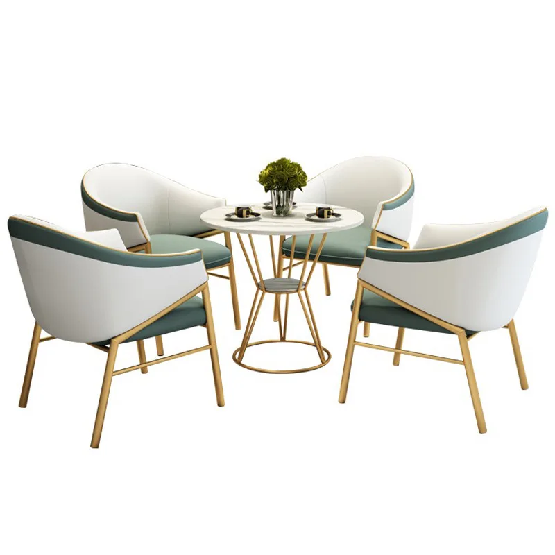 Light luxury balcony simple negotiation table sales office rest area reception table and chair combination hotel 4S shop sofa
Light luxury balcony simple negotiation table sales office rest area reception table and chair combination hotel 4S shop sofa