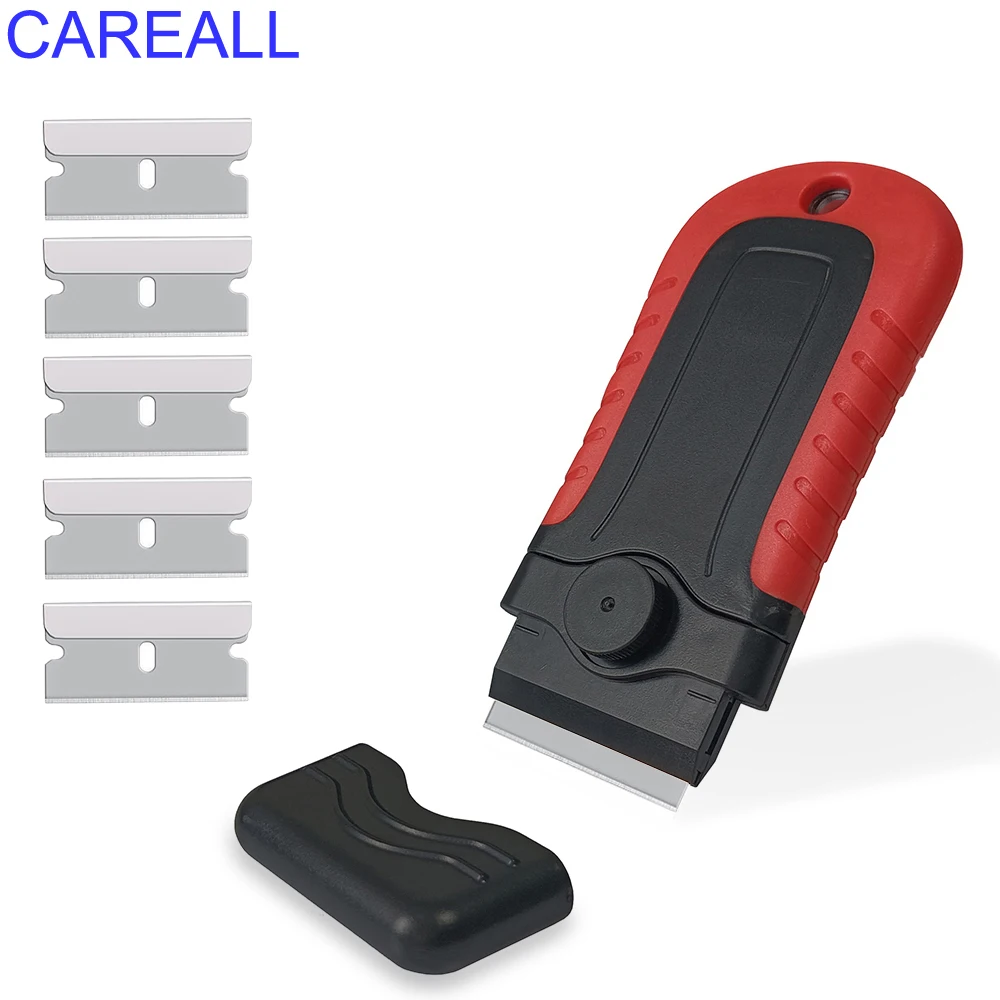 CAREALL Glue Glass Oven Labels Razor Scraper with Storage Tank for Car Stickers Decals Removal Window Tint Film Application Tool
CAREALL Glue Glass Oven Labels Razor Scraper with Storage Tank for Car Stickers Decals Removal Window Tint Film Application Tool