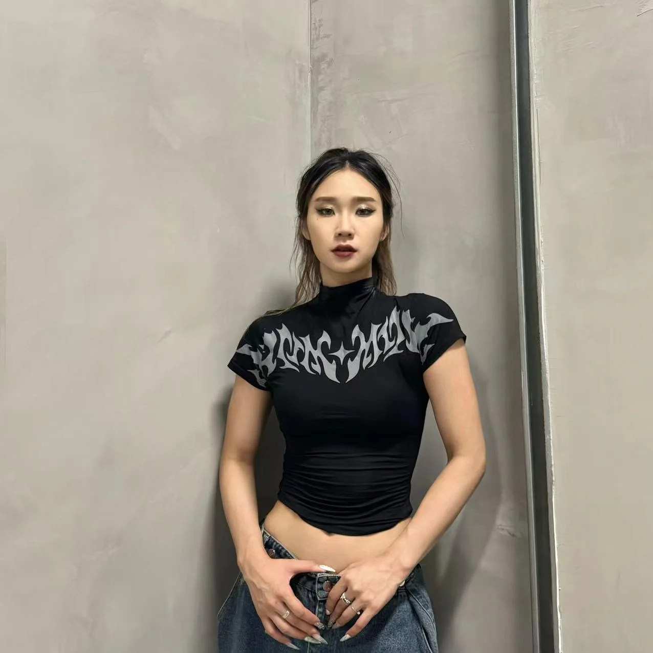 KIMMING женский облегающий укороченный топ для пупка Jazz Sle из модала, хлопковая футболка из смеси спандекса, модная женская футболка
KIMMING женский облегающий укороченный топ для пупка Jazz Sle из модала, хлопковая футболка из смеси спандекса, модная женская футболка