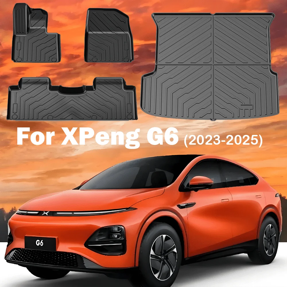 Для Xpeng G6 2023-2025 Автомобильные коврики для багажника Коврик для багажника TPE 3D Коврик для ног Xiaopeng Водонепроницаемый лоток без запаха с левым рулем
Для Xpeng G6 2023-2025 Автомобильные коврики для багажника Коврик для багажника TPE 3D Коврик для ног Xiaopeng Водонепроницаемый лоток без запаха с левым рулем
