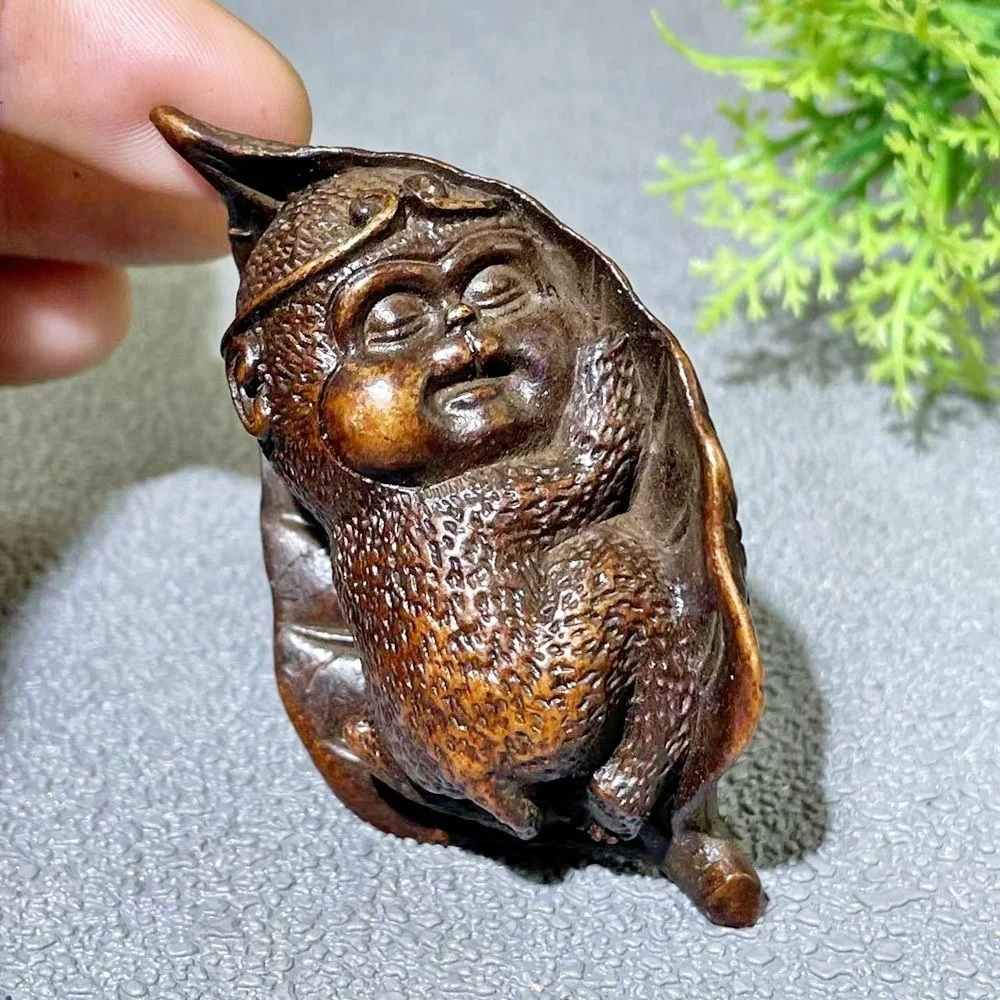 Vintage gilded old copper one leaf marquis decoration with bodhi copper in the heart, living room, desktop, home, tea table, te
Vintage gilded old copper one leaf marquis decoration with bodhi copper in the heart, living room, desktop, home, tea table, te