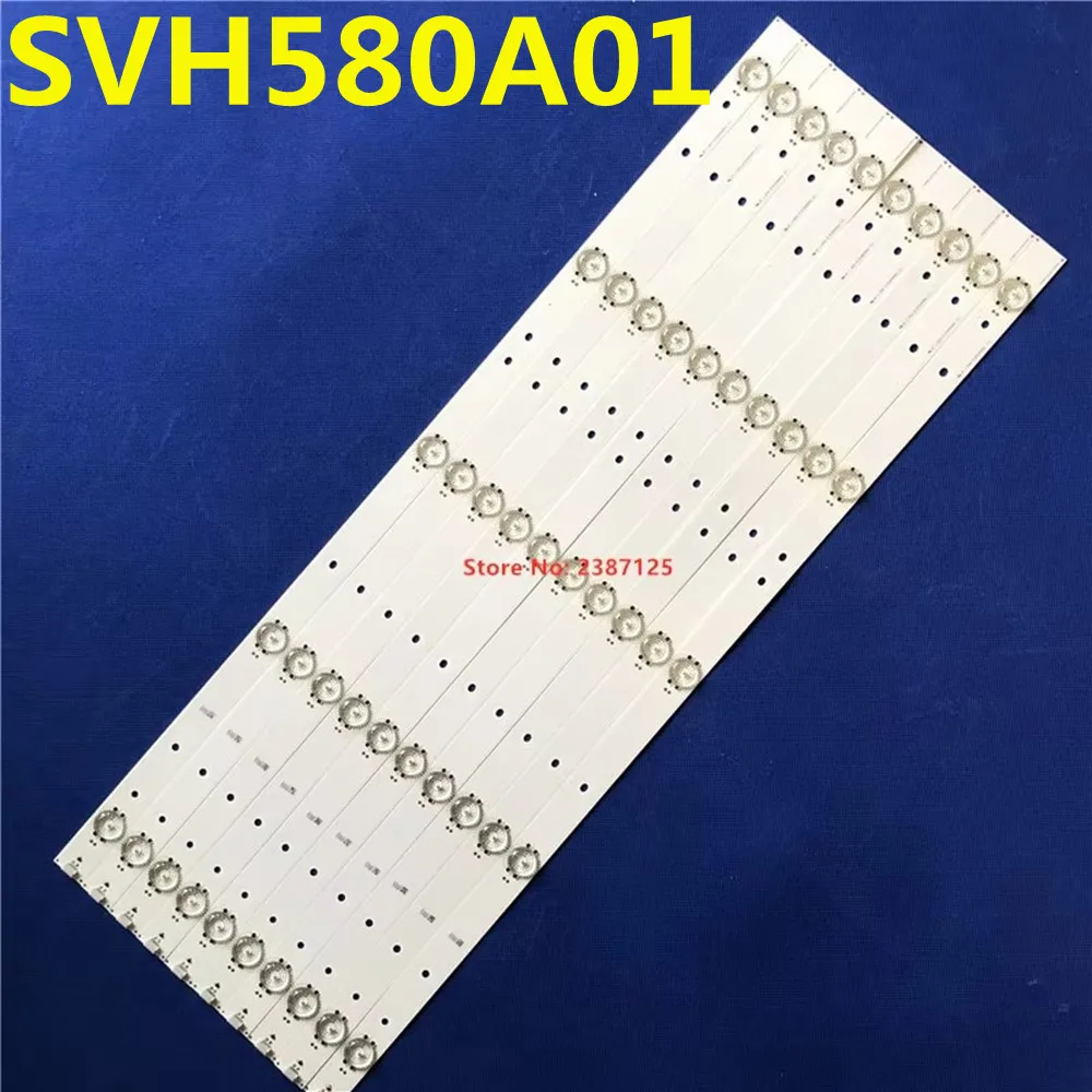 Лента светодиодной подсветки 6 светодиодов для JL.D 58051330 -003BS-M SVH580A01-5LED-REV06 LED58K220 LED58EC320A LED58EC550UA LED58EC550UA
Лента светодиодной подсветки 6 светодиодов для JL.D 58051330 -003BS-M SVH580A01-5LED-REV06 LED58K220 LED58EC320A LED58EC550UA LED58EC550UA