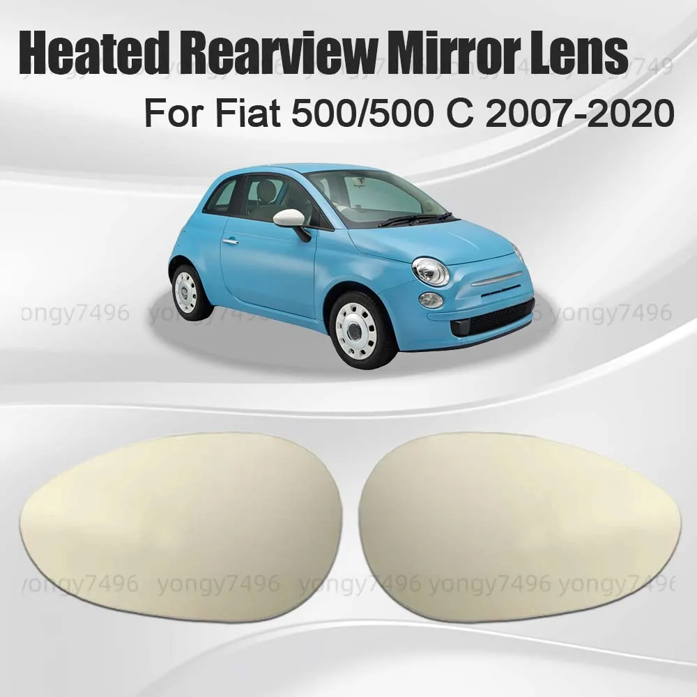 Replace Car Wide Angle Heated Rearview Mirror Lens For Fiat 500/500 C 2007-2020 Cars Accessories Upgrade Mirrored Glass
Replace Car Wide Angle Heated Rearview Mirror Lens For Fiat 500/500 C 2007-2020 Cars Accessories Upgrade Mirrored Glass