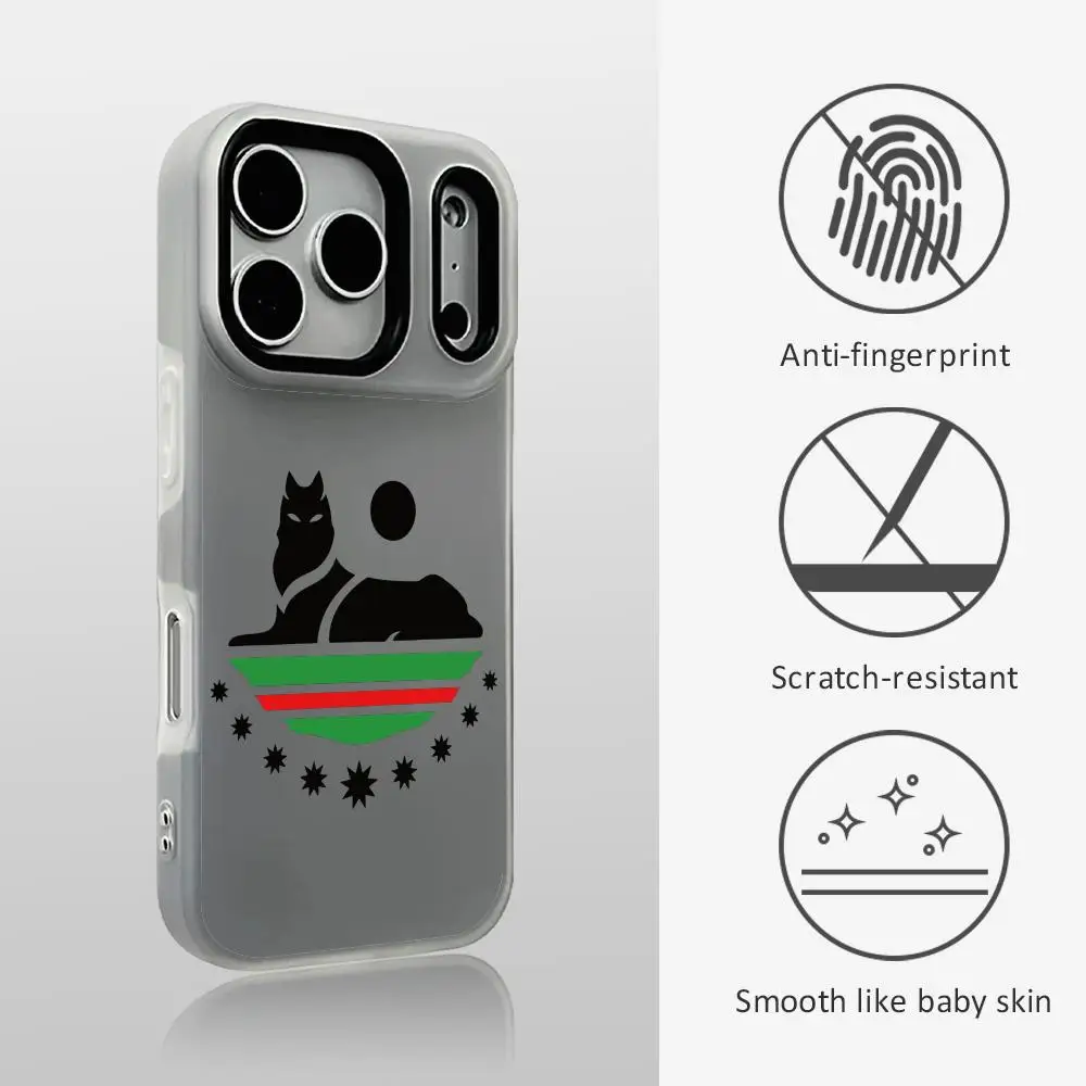 Chechen Coat Of Arms Phone Case For IPhone 17 16 15 14 13 12 11 Pro Max Plus Mini Case Clear Jelly Shockproof Soft Cover
Chechen Coat Of Arms Phone Case For IPhone 17 16 15 14 13 12 11 Pro Max Plus Mini Case Clear Jelly Shockproof Soft Cover
