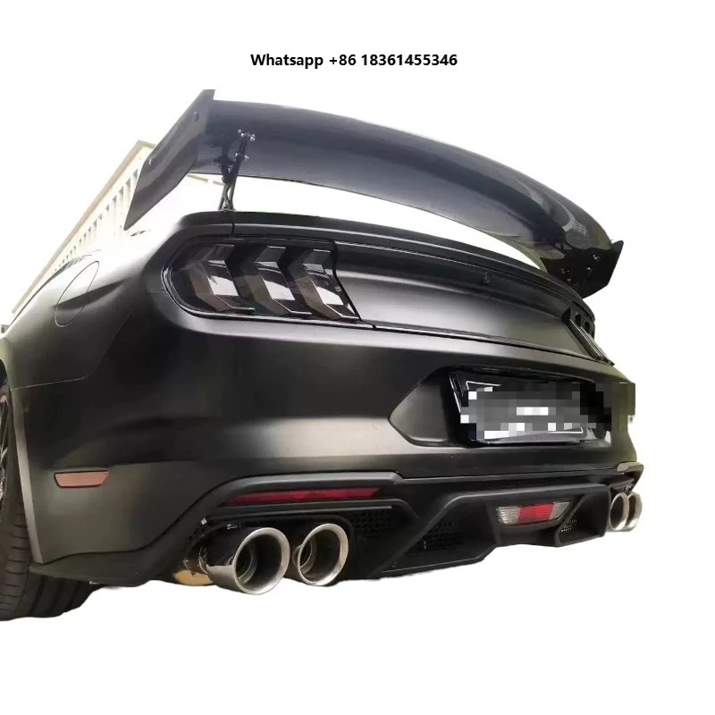 For Mustang 2018-2023 ,After actual vehicle installation test Carbon Fiber Rear Lip
For Mustang 2018-2023 ,After actual vehicle installation test Carbon Fiber Rear Lip