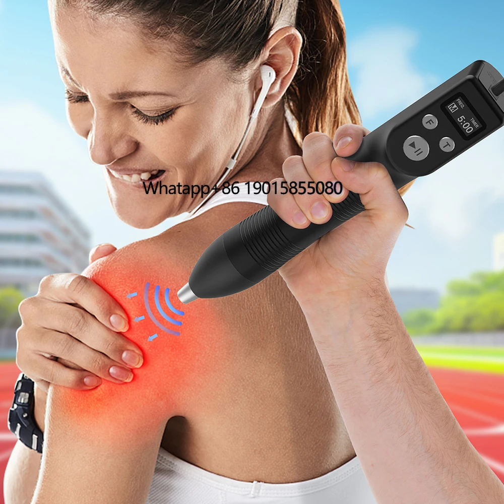 Handheld Shock Wave Therapy Device High Power Deep Tissue Recovery Shockwave Physiotherapy Equipment for ED
Handheld Shock Wave Therapy Device High Power Deep Tissue Recovery Shockwave Physiotherapy Equipment for ED