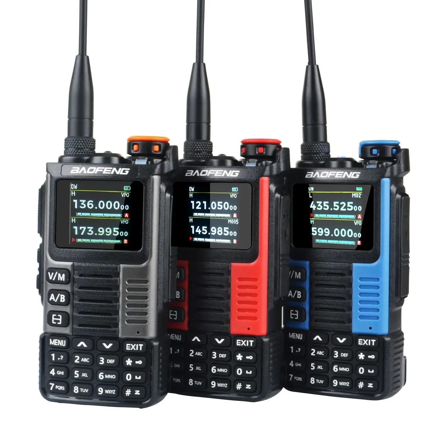 K67 PRO Baofeng Air Band Walkie Talkie 65-600MHz 640Ch Scrambler Dual Watch Freq Sweep Amateur FM VOX K67 PRO GMRS Two Way Radio
K67 PRO Baofeng Air Band Walkie Talkie 65-600MHz 640Ch Scrambler Dual Watch Freq Sweep Amateur FM VOX K67 PRO GMRS Two Way Radio