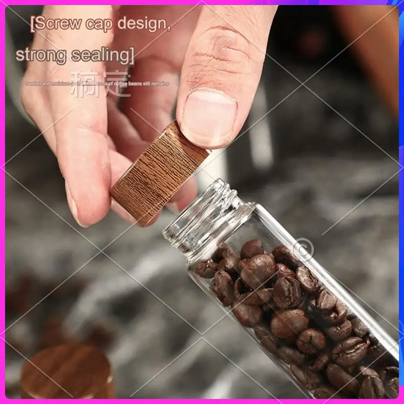 NEW-Glass Test Tube Display Stand Barista Tools Single Tube Storage Coffee Bean Dispensing Bottle Coffee Sealed Jar Beans
NEW-Glass Test Tube Display Stand Barista Tools Single Tube Storage Coffee Bean Dispensing Bottle Coffee Sealed Jar Beans