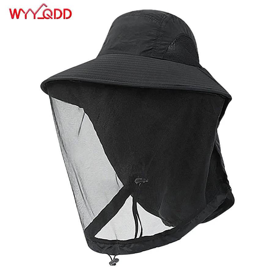 Breathable Mesh Insect Repellent Hats,UPF Sun Protection Breathable Net Cap for Night Fishing, Casual Style Fishing Hat
Breathable Mesh Insect Repellent Hats,UPF Sun Protection Breathable Net Cap for Night Fishing, Casual Style Fishing Hat