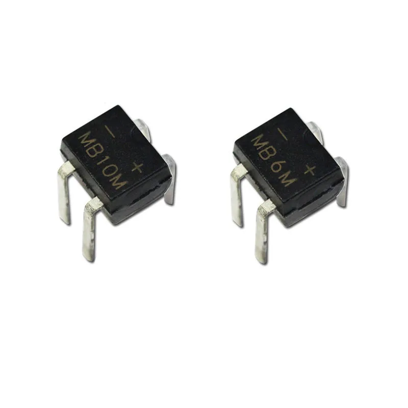 100~10000Pcs MB10M MB6M DIP Bridge Rectifier DIP-4 Rectifier Bridge Stack 0.8A 1000V/600V MBM Footprint
100~10000Pcs MB10M MB6M DIP Bridge Rectifier DIP-4 Rectifier Bridge Stack 0.8A 1000V/600V MBM Footprint